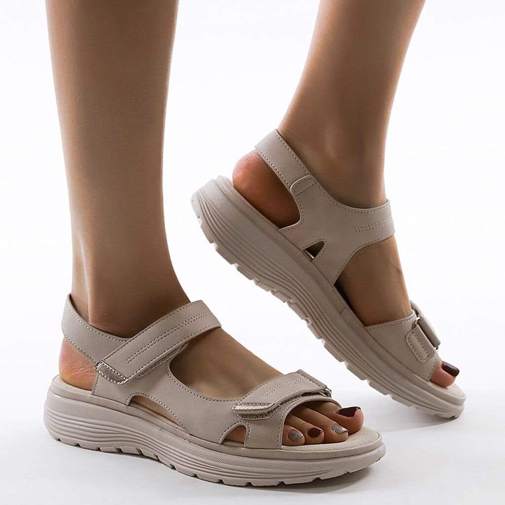 Women's Lightweight Open Toe Sandals | Comfortable Double Strap Design for Summer 0