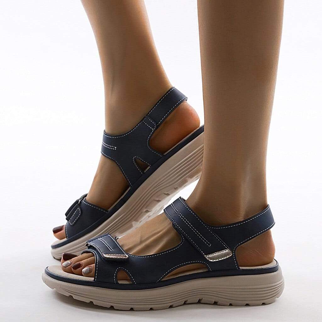 Women's Lightweight Open Toe Sandals | Comfortable Double Strap Design for Summer 1
