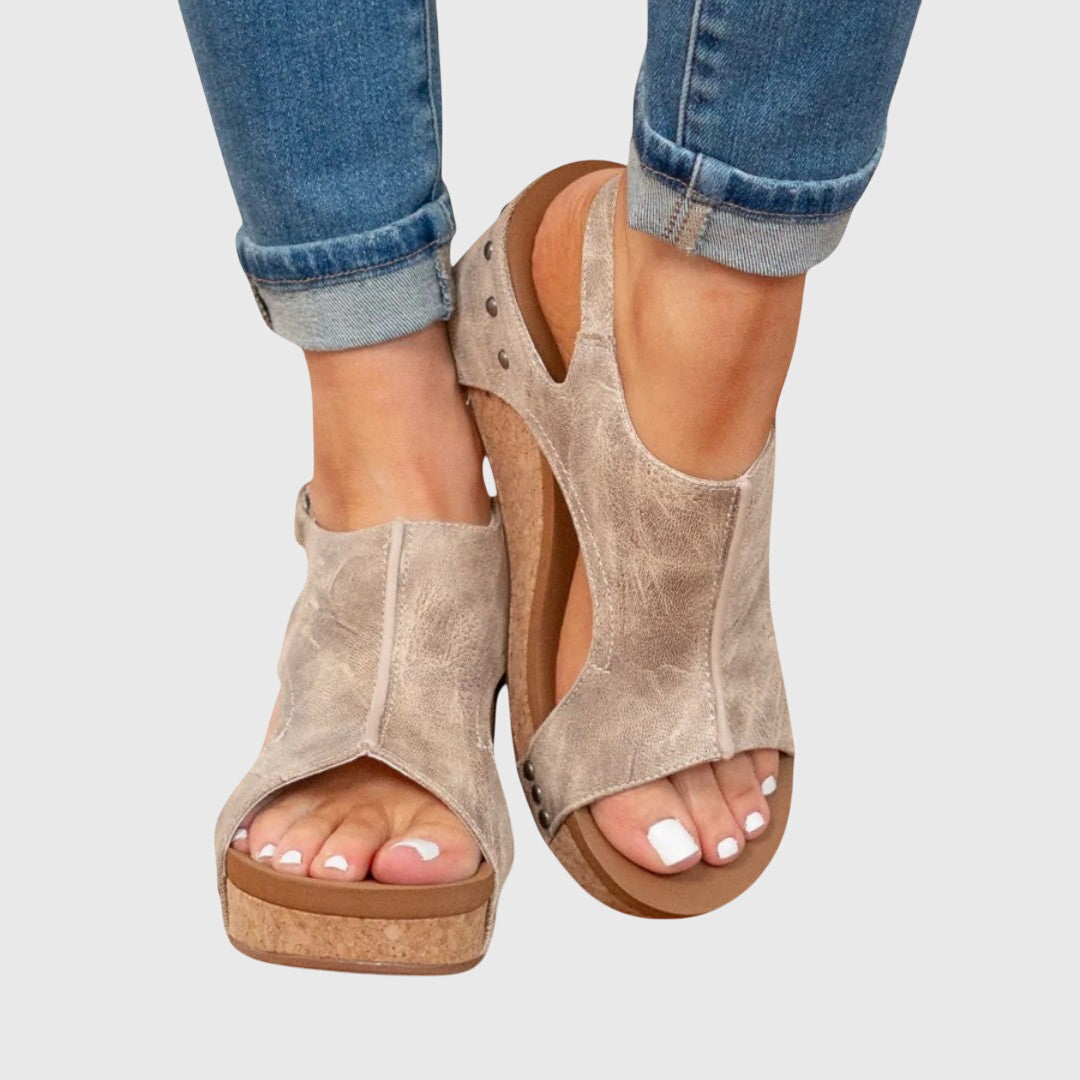 Women's Lightweight Synthetic Sandals | Comfortable Adjustable Orthopedic Footwear 1