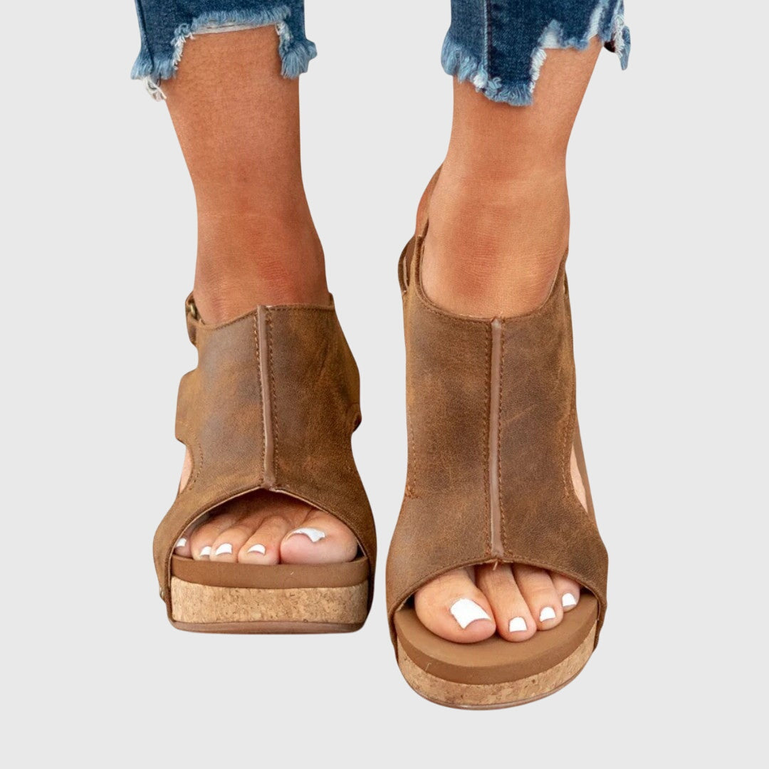 Women's Lightweight Synthetic Sandals | Comfortable Adjustable Orthopedic Footwear 8
