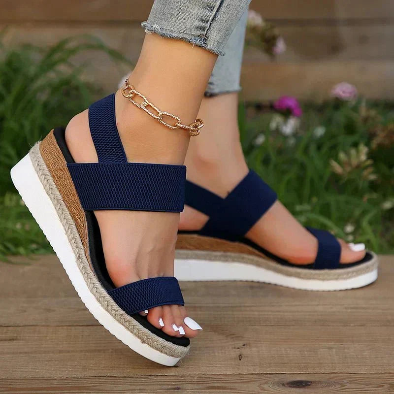 Women's Lightweight Vegan Platform Sandals | Sporty Chic Everyday Comfort 6