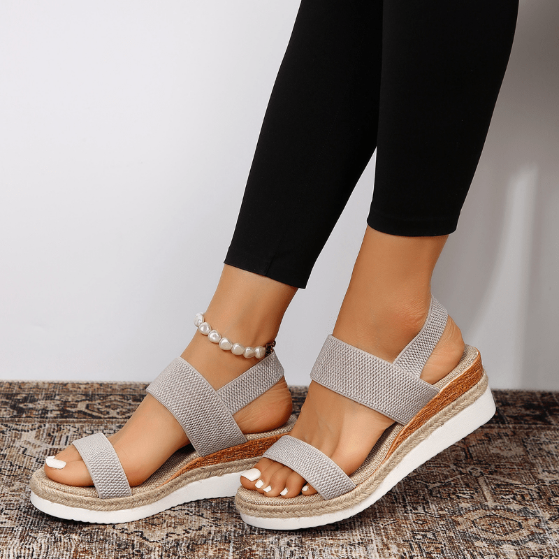 Women's Lightweight Vegan Platform Sandals | Sporty Chic Everyday Comfort 8