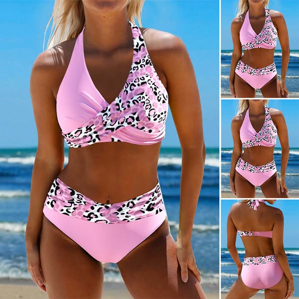 Women's Smooth Fabric Bikini Set | Elegant Criss-Cross Design 5
