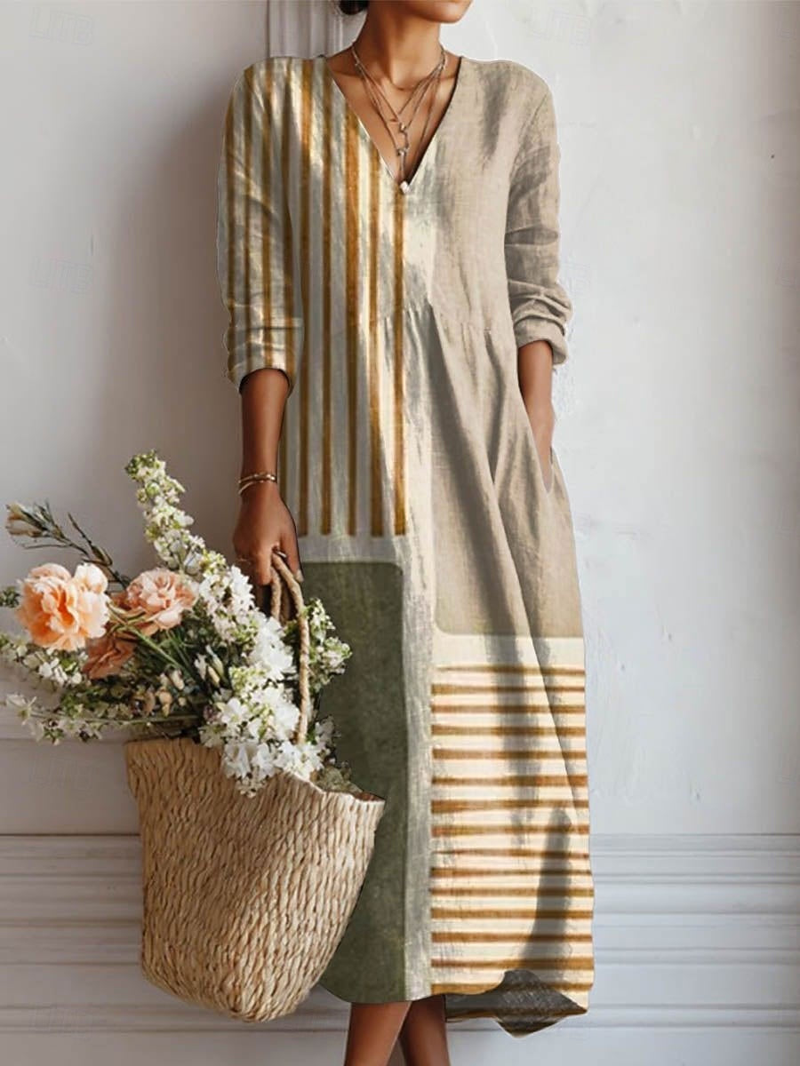 Women's Soft Cotton Summer Dress | Relaxed Fit Casual Everyday Wear 0