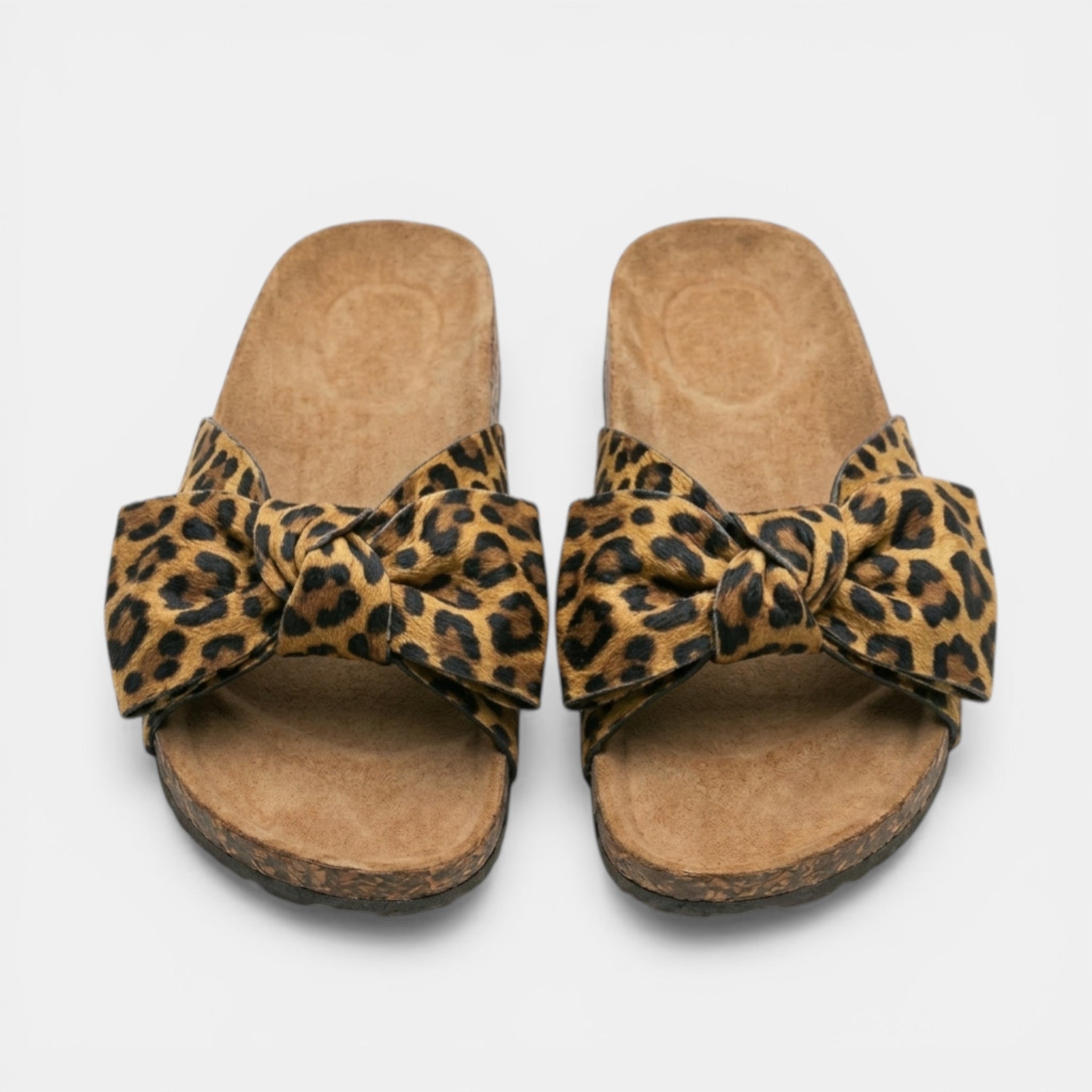 Womens Soft Fabric Bow Strap Sandals | Stylish Slip-On Flat Shoes for Summer 8