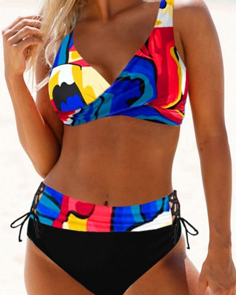 Women's Stretchable Colorful Bikini Set | Flattering Comfortable Swimwear for Summer 4