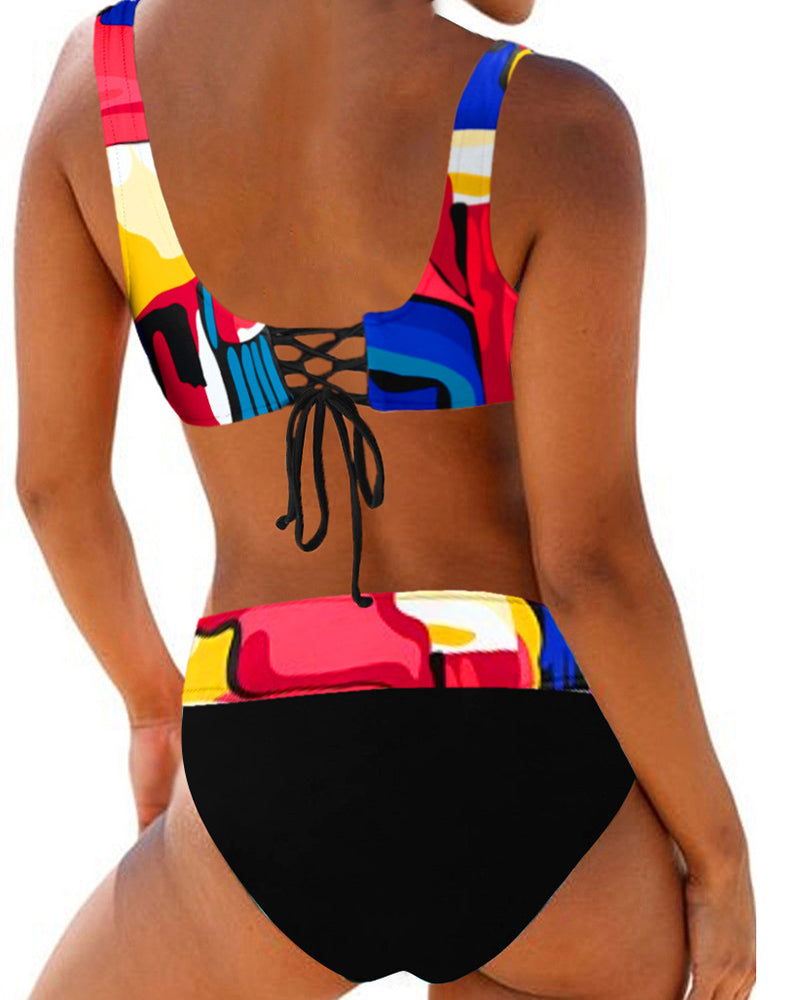 Women's Stretchable Colorful Bikini Set | Flattering Comfortable Swimwear for Summer 5