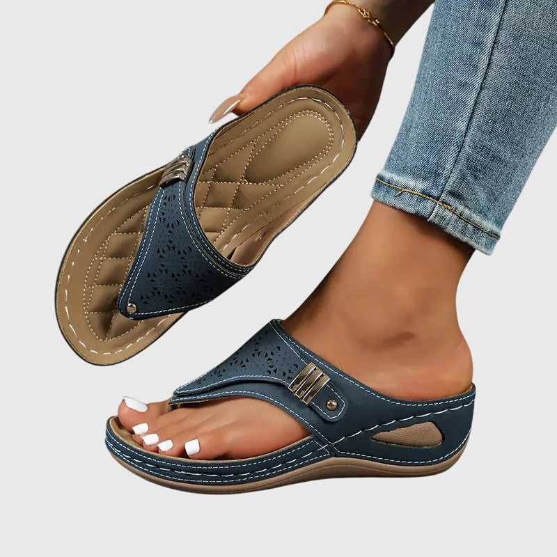 Womens Synthetic Ergonomic Sandals | Comfortable Slip-On Orthopedic Footwear 3