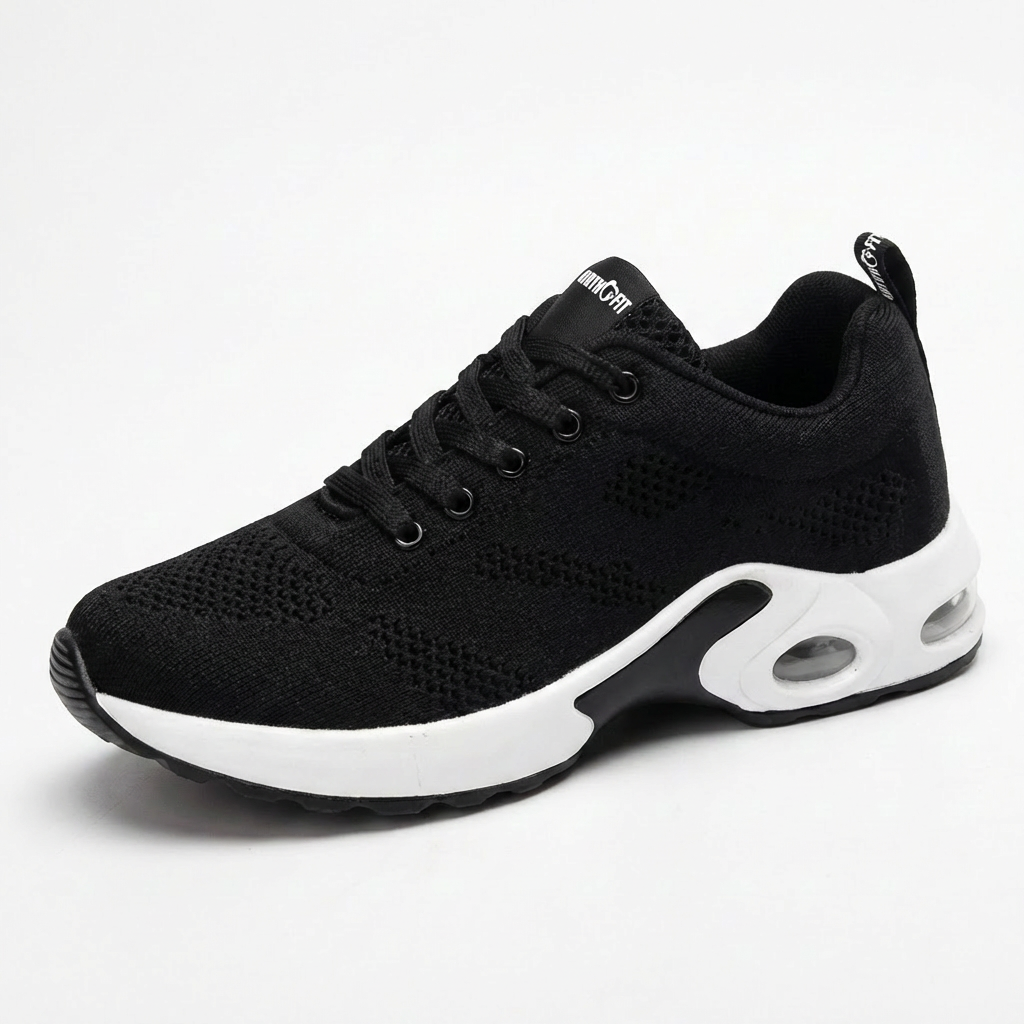 Women's Synthetic Knit Walking Shoes | Lightweight Cushioned All-Day Comfort Footwear 2