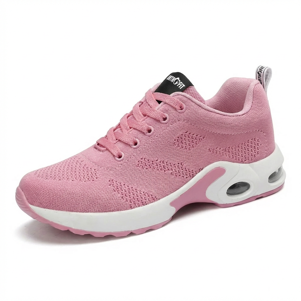 Women's Synthetic Knit Walking Shoes | Lightweight Cushioned All-Day Comfort Footwear 8