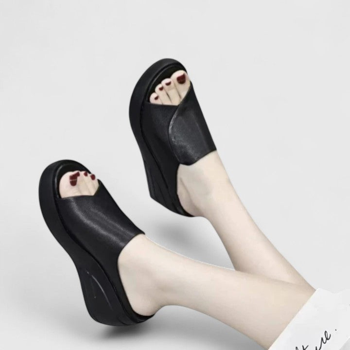 Women's Synthetic Orthopedic Wedge Sandals | Comfortable Stylish Daily Footwear 0