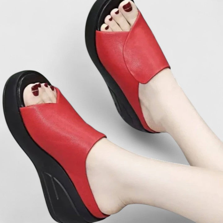 Women's Synthetic Orthopedic Wedge Sandals | Comfortable Stylish Daily Footwear 2
