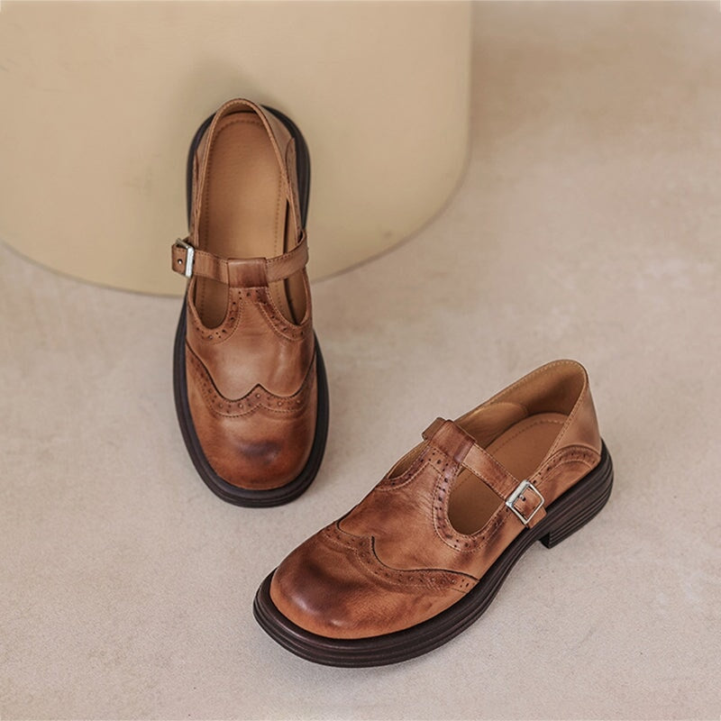 Womens Vegan Leather Mary Jane Sandals | Elegant Comfortable Everyday Footwear 3