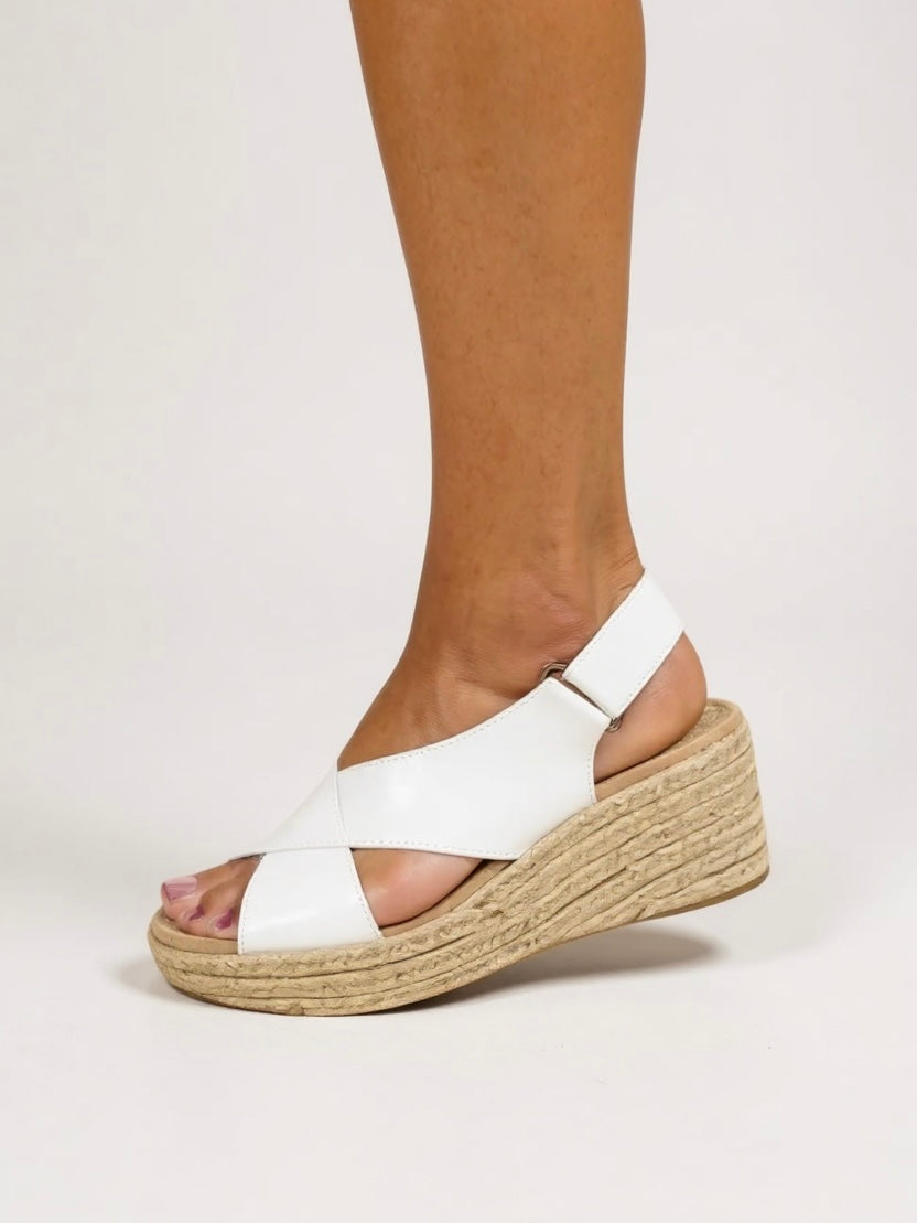 Womens Woven Espadrille Wedge Sandals | Comfortable Adjustable Summer Footwear 7