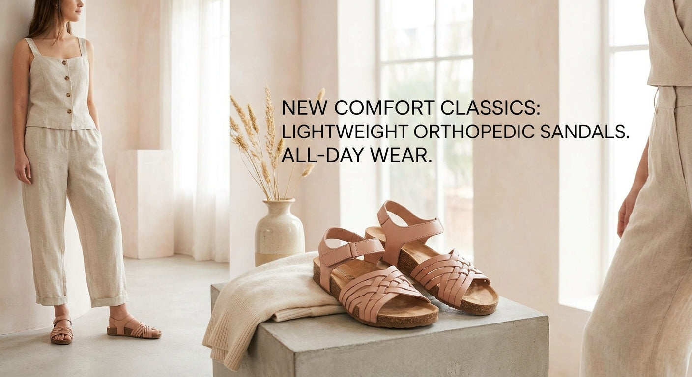 Women's Lightweight Orthopedic Sandals | Comfortable Stylish Footwear for All-Day Wear