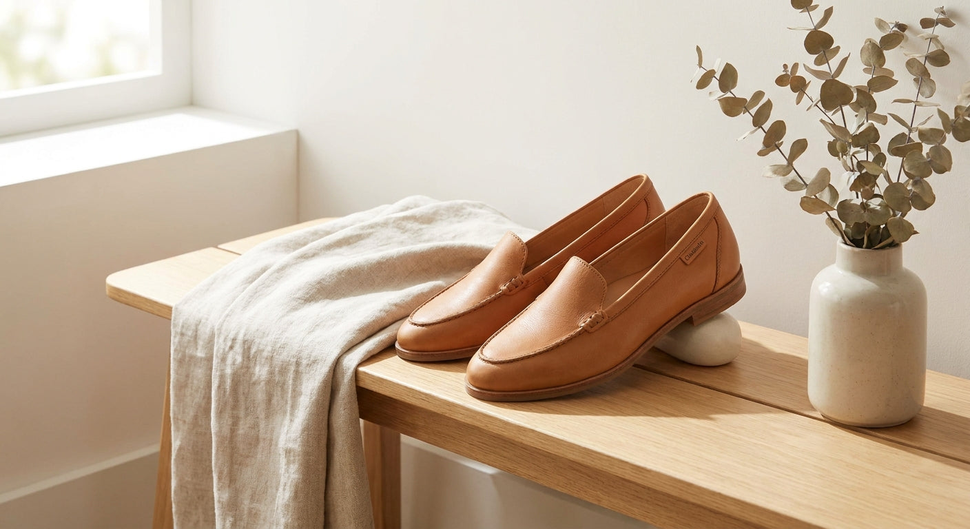 Clarimelle | Women’s Timeless Leather Loafers With Supportive Sole