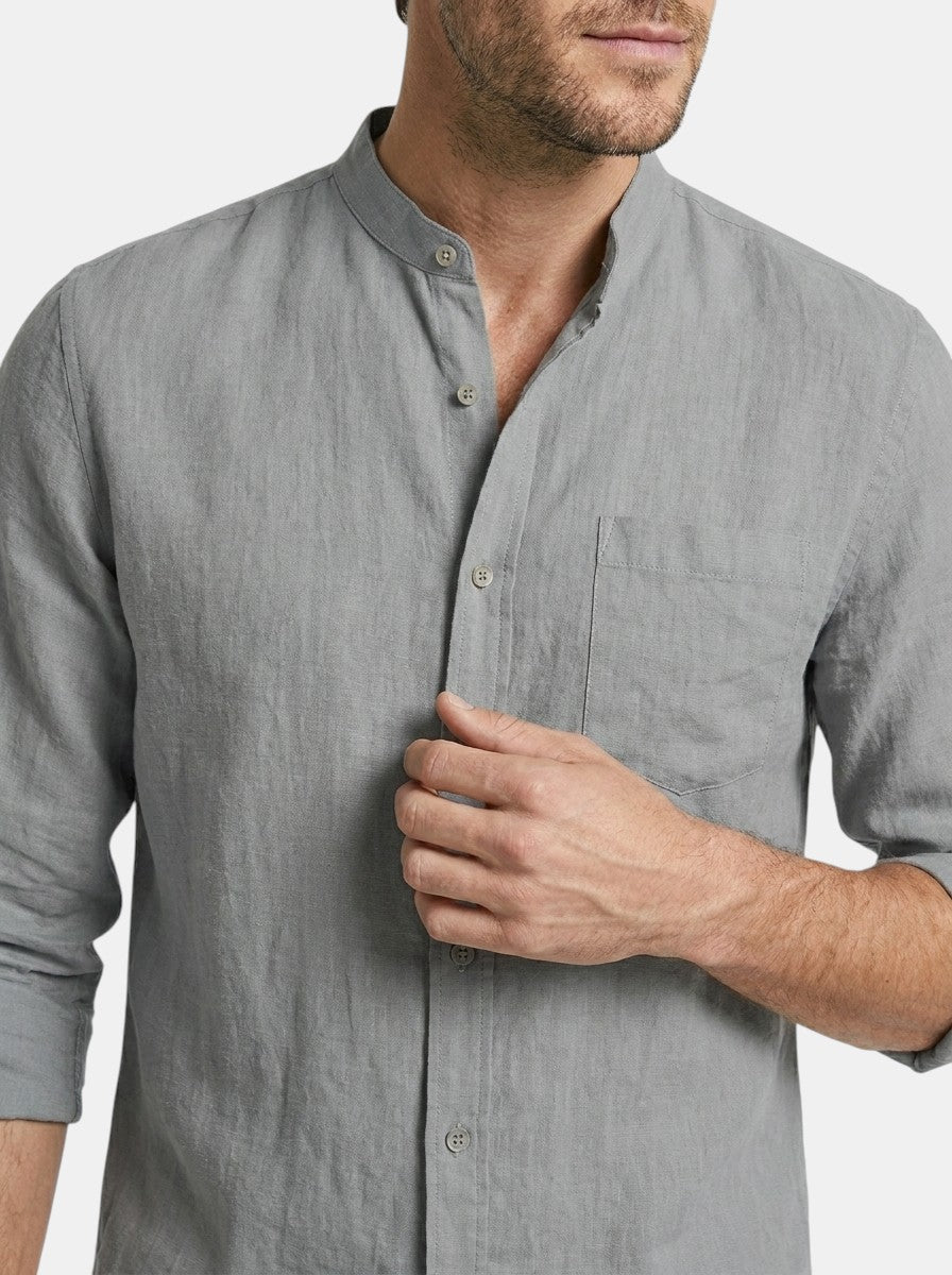 Mens Lightweight Cotton Summer Set | Stylish Button-Up Shirt and Relaxed Fit Shorts 11