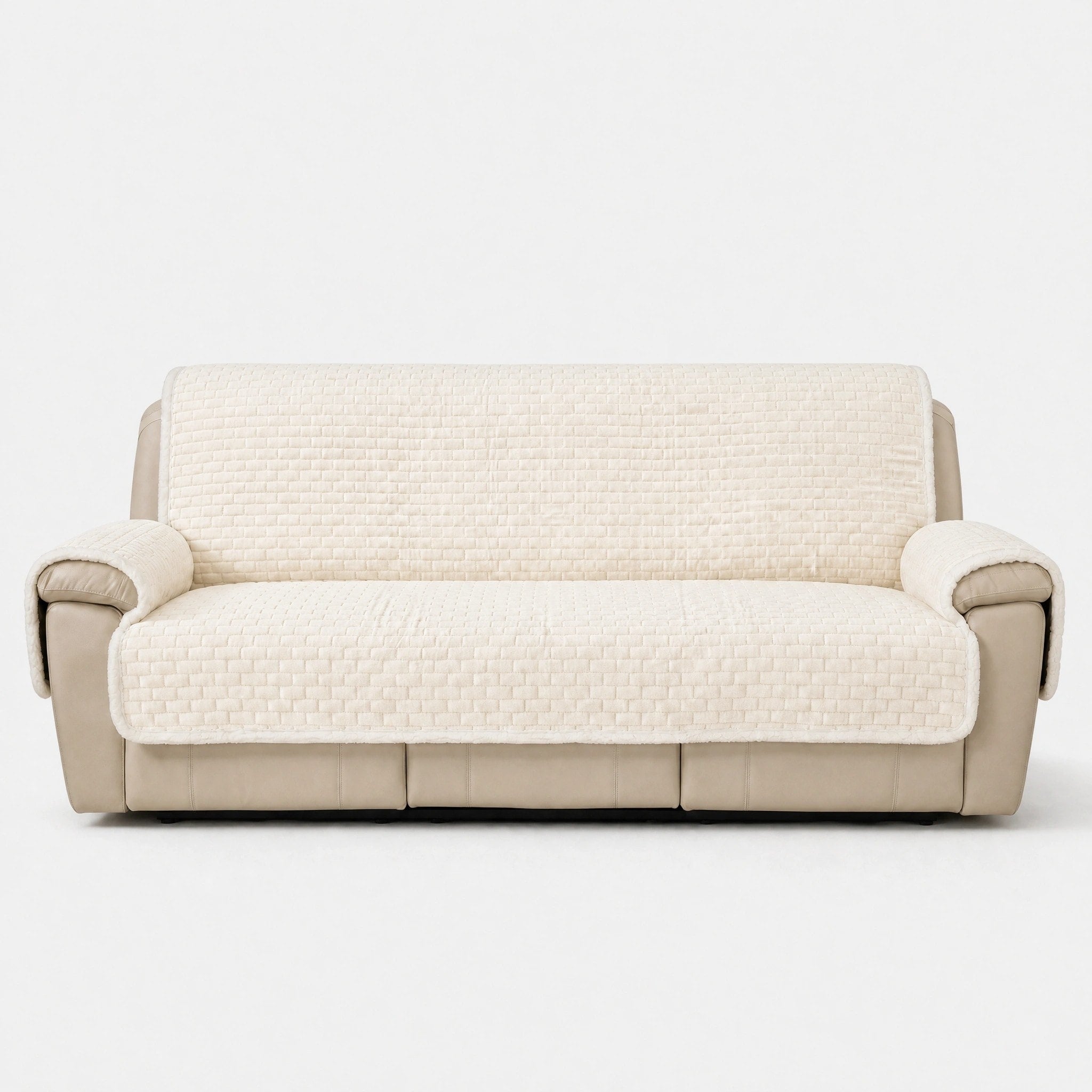 Housse de canapé en peluche One Piece avec dos antidérapant et tissu lavable en machine