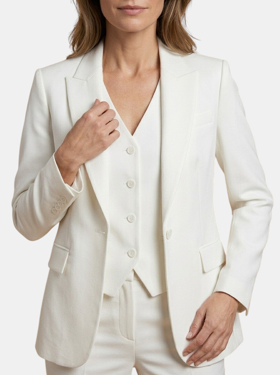 Sophia | Conjunto de Traje Femenino Elegante y a Medida | Traje de Pantalón Acampanado y Estilizado para Mujer