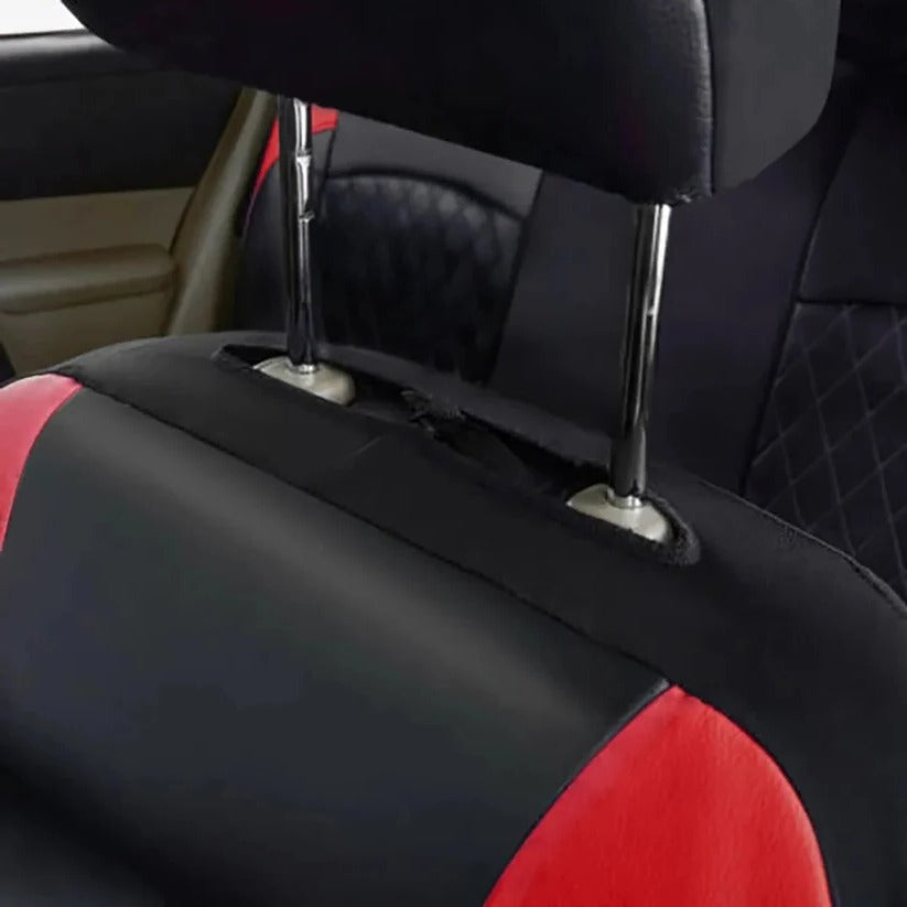 Housses de siège de voiture universelles en cuir PU imperméable, ensemble complet de 5 sièges pour voitures, SUV et camions