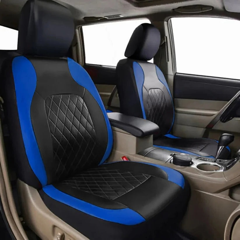 Housses de siège de voiture universelles en cuir PU imperméable, ensemble complet de 5 sièges pour voitures, SUV et camions