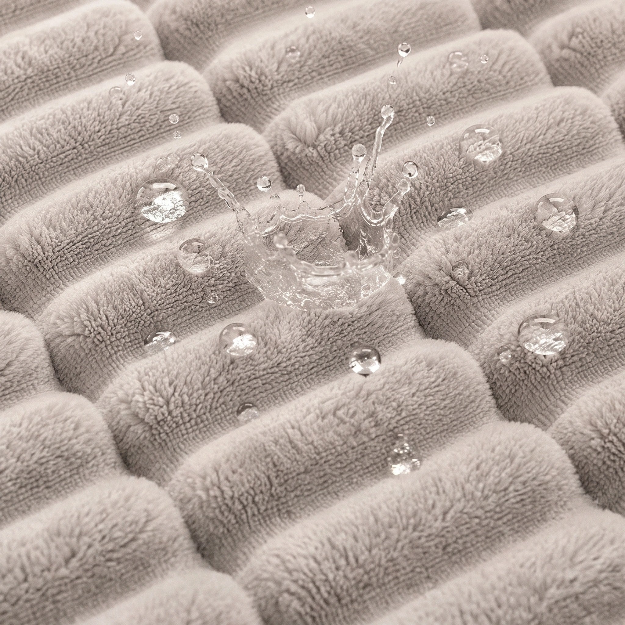 Housse de canapé en flanelle imperméable avec dos antidérapant et design lavable