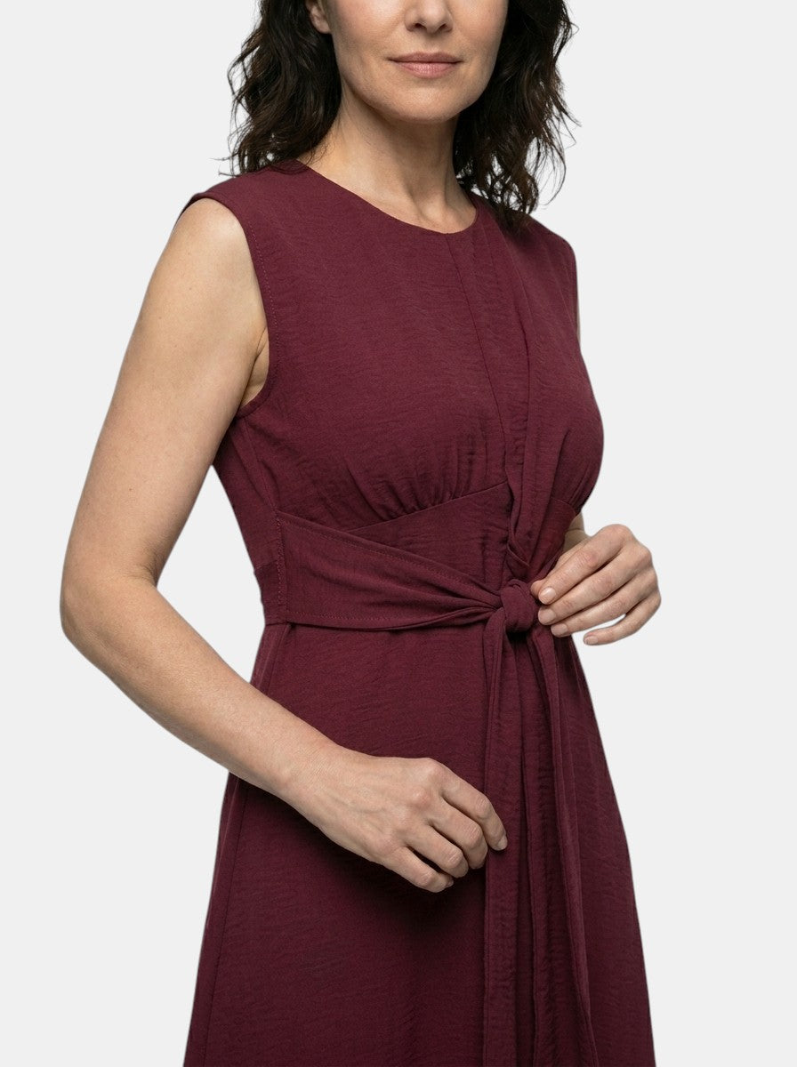 Womens A-Line Midi Dress | Elegant Sleeveless Design for All-Season Wear 11