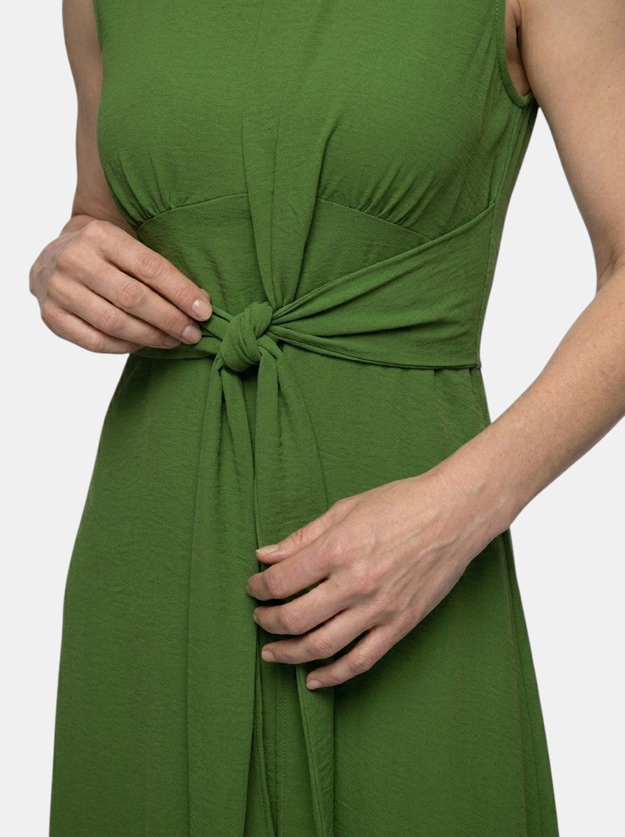 Womens A-Line Midi Dress | Elegant Sleeveless Design for All-Season Wear 9