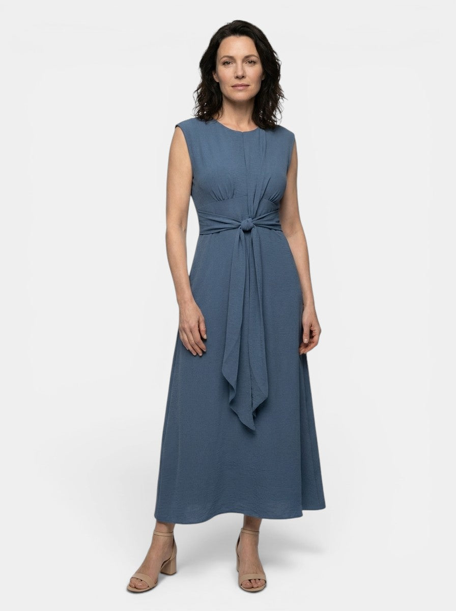 Womens A-Line Midi Dress | Elegant Sleeveless Design for All-Season Wear 6
