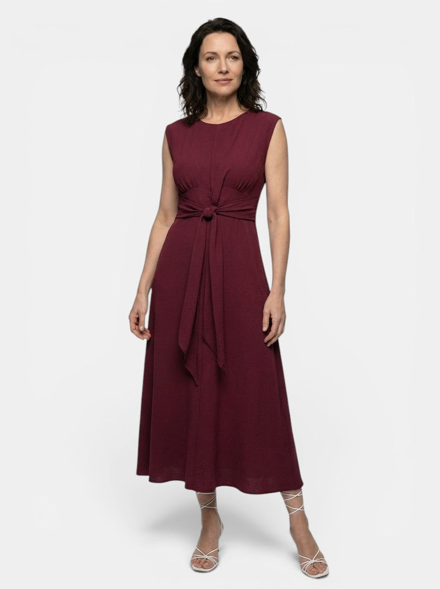 Womens A-Line Midi Dress | Elegant Sleeveless Design for All-Season Wear 10