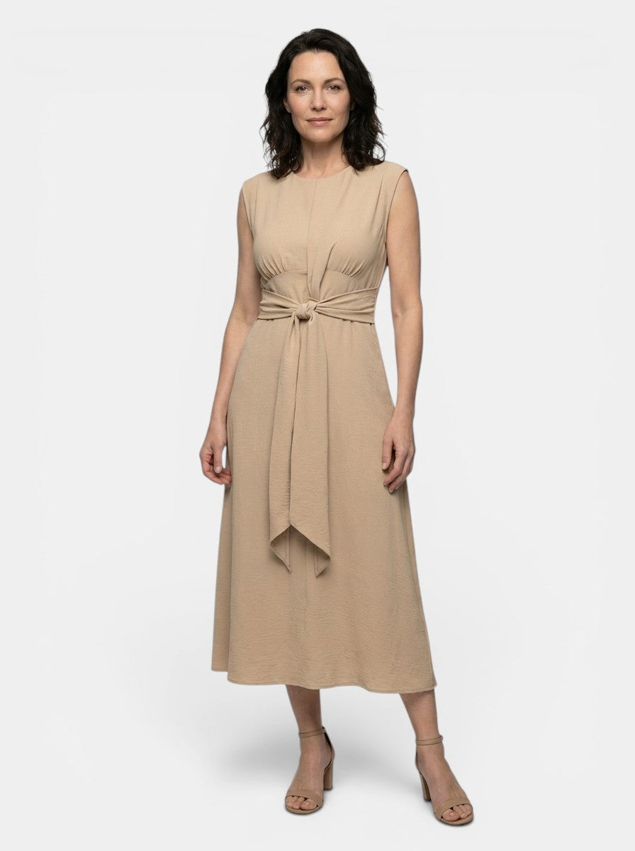Womens A-Line Midi Dress | Elegant Sleeveless Design for All-Season Wear 12