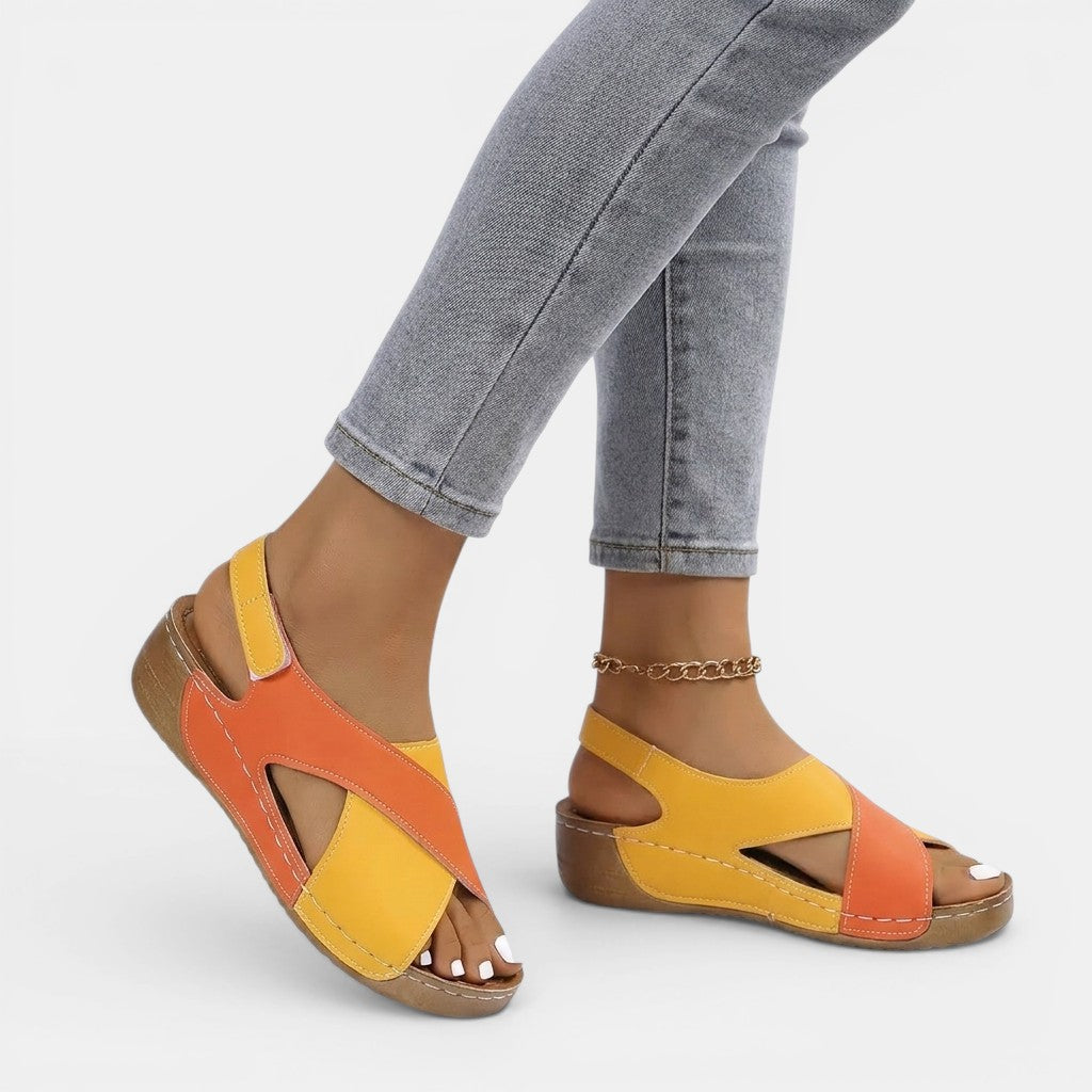 Sandalias de tela ajustables para mujer | Calzado veraniego cómodo y elegante