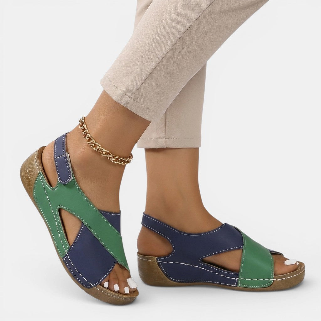 Sandalias de tela ajustables para mujer | Calzado veraniego cómodo y elegante