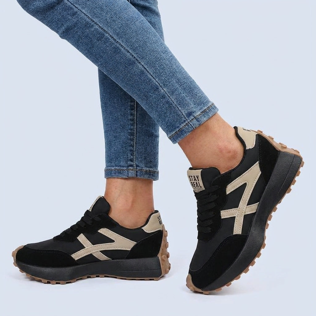 Sneakers ortopediche da donna in tessuto traspirante | Scarpe comode, eleganti e di supporto
