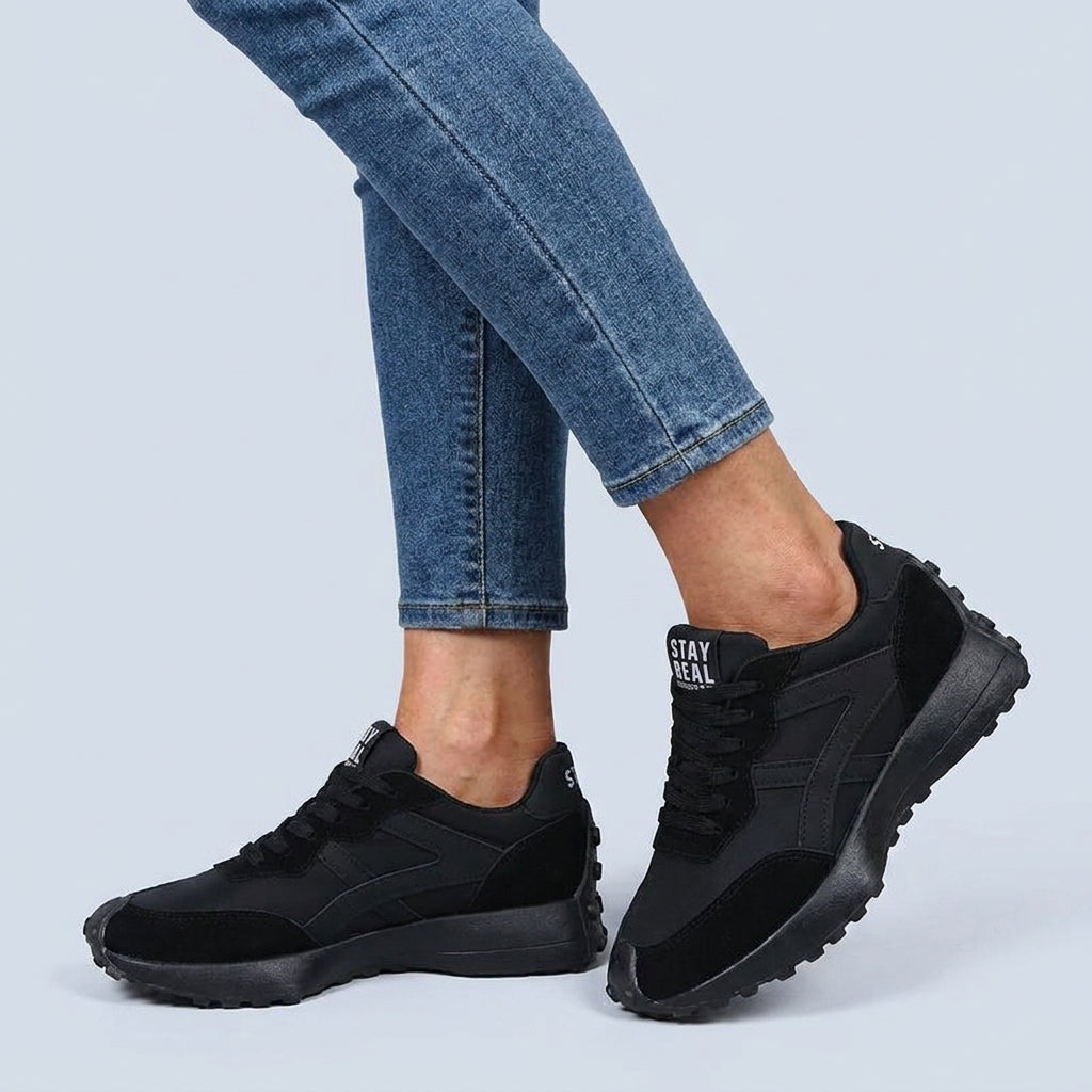 Sneakers ortopediche da donna in tessuto traspirante | Scarpe comode, eleganti e di supporto