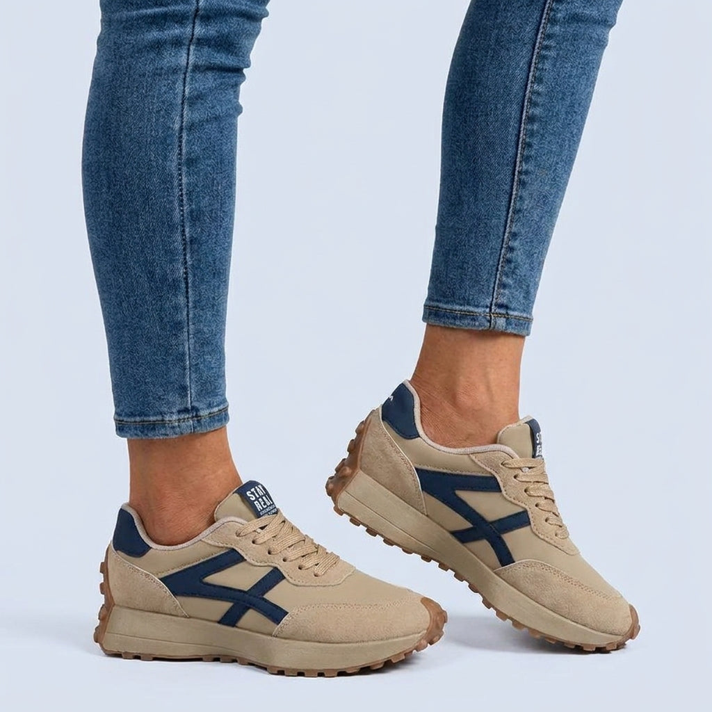 Sneakers ortopediche da donna in tessuto traspirante | Scarpe comode, eleganti e di supporto