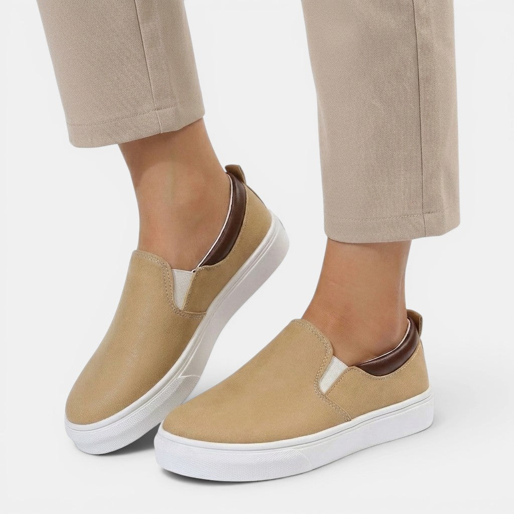 Womens Breathable Fabric Slip-On Shoes | Chic Casual Comfort Footwear 5