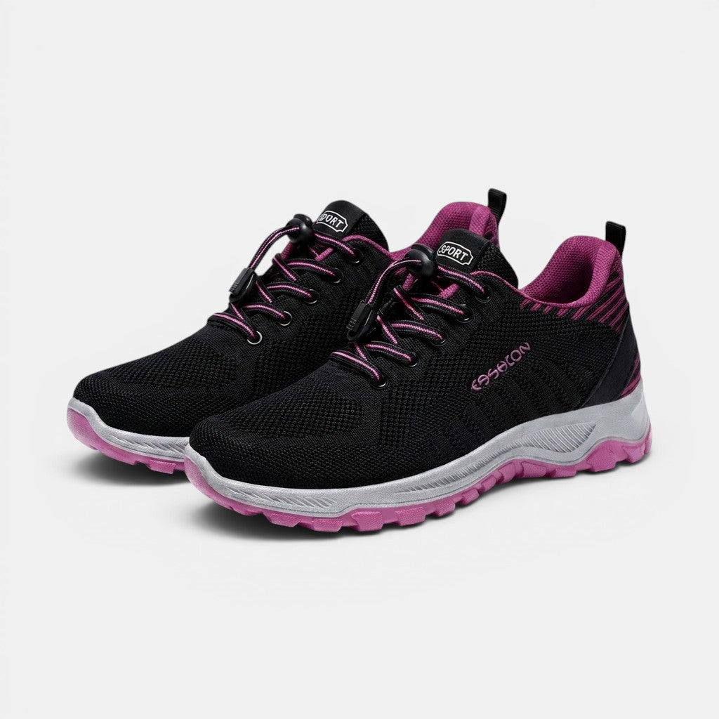 Zapatillas unisex transpirables de punto sin cordones | Zapatos ortopédicos cómodos para caminar