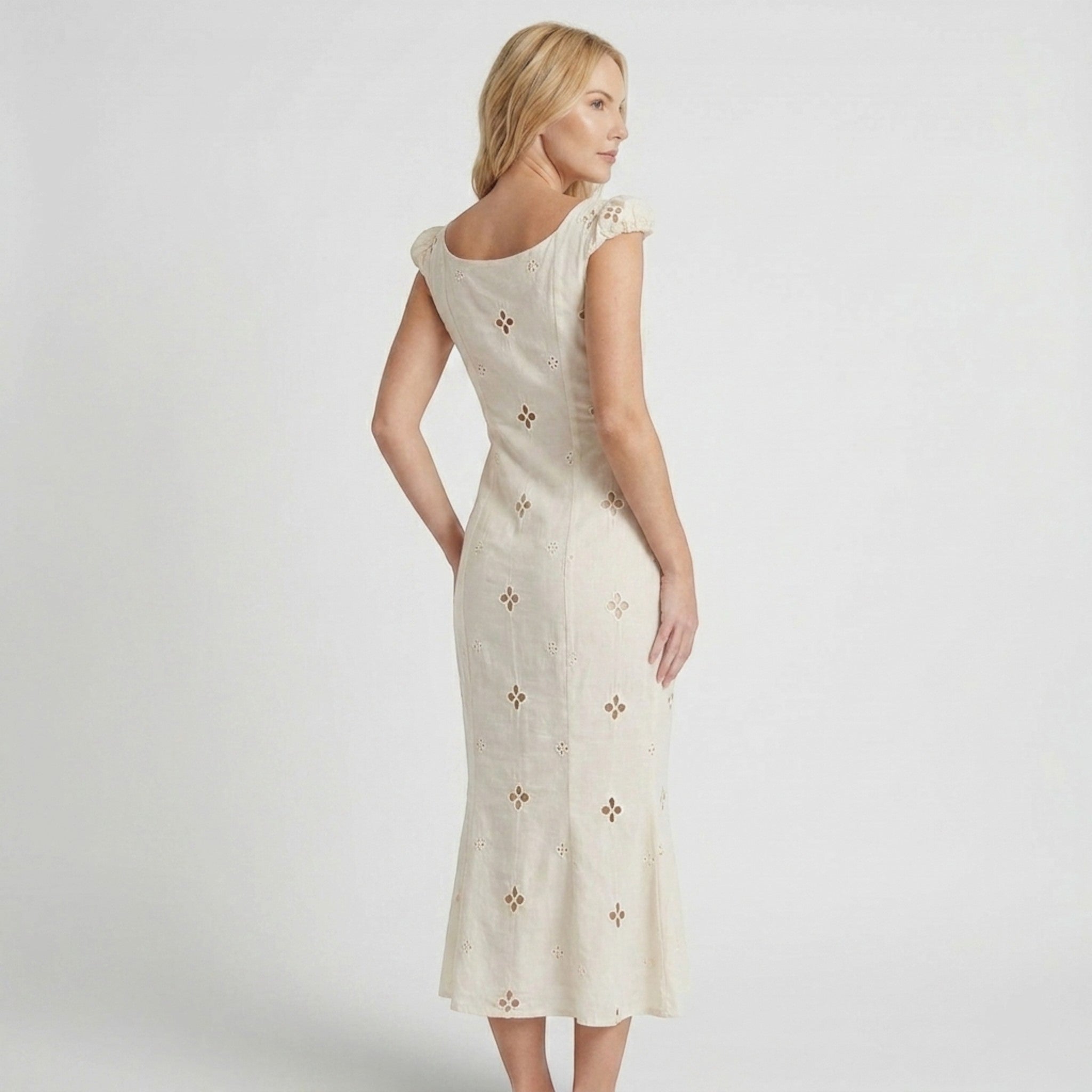 Robe Sirène Élégante pour Femme | Robe de Soirée Ajustée Romantique