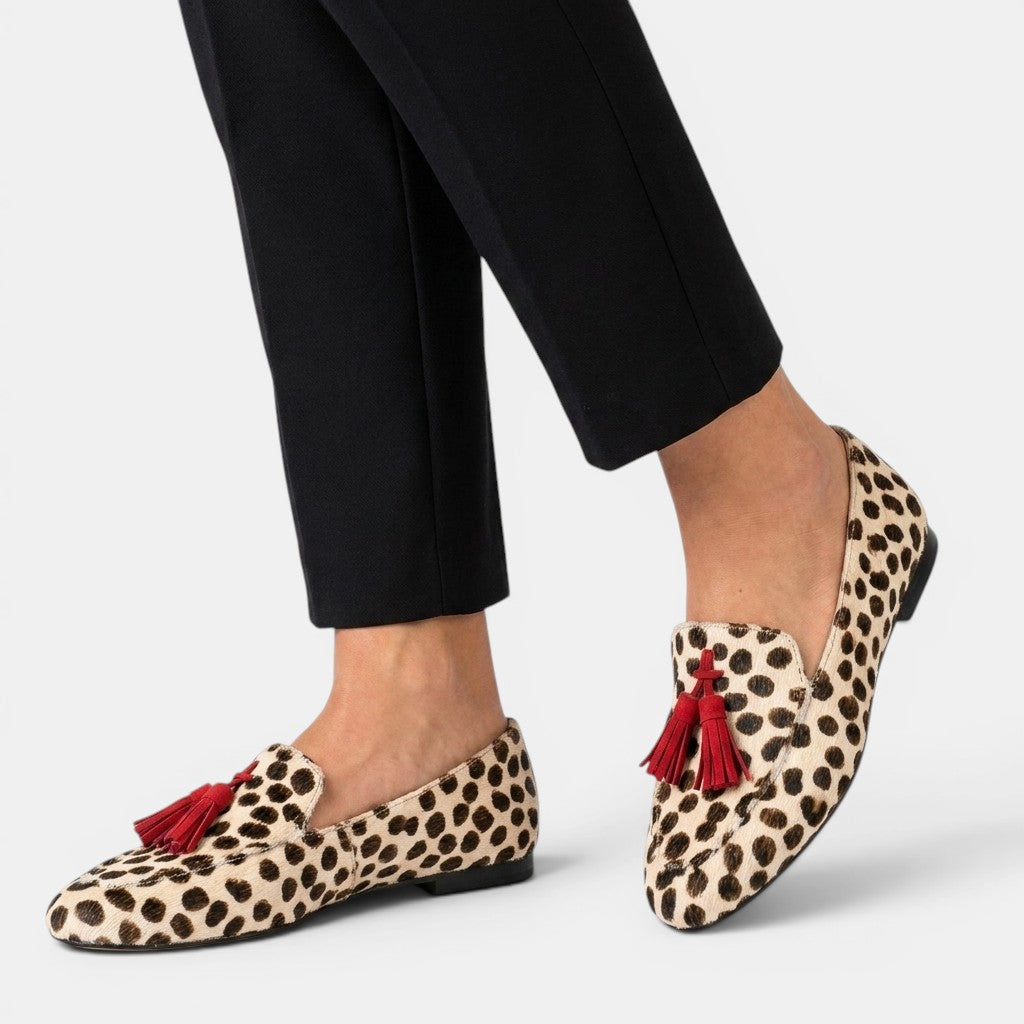 Womens Ergonomic Leather Loafers | Comfortable Orthopedic Slip-On Shoes 2