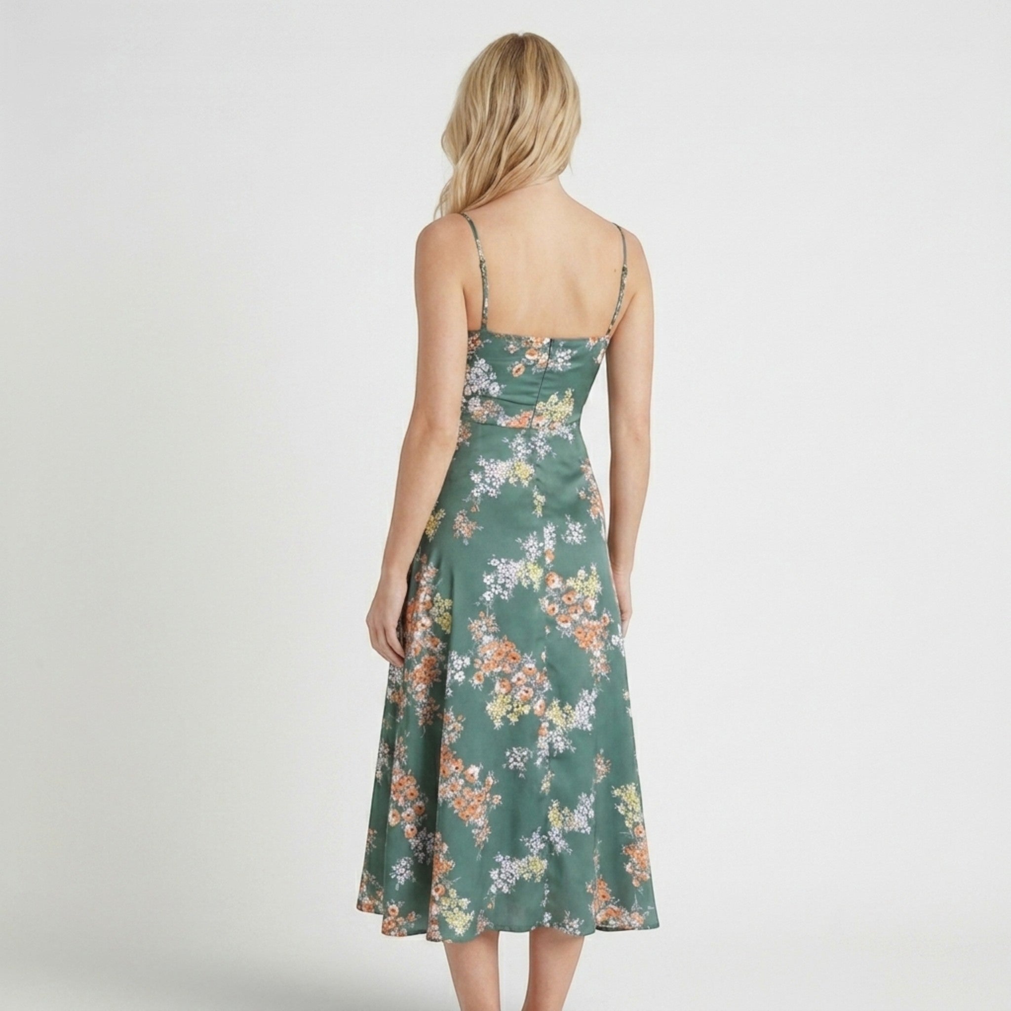 Robe longue à fleurs pour femmes | Robes formelles d'été élégantes pour mariages