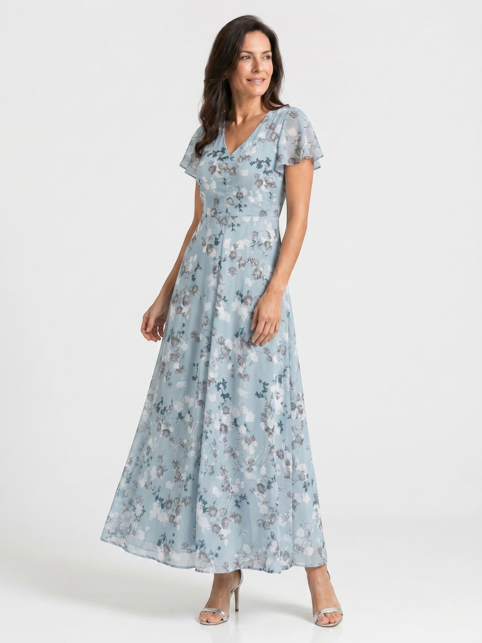 Women's Floral Print Maxi Dress | Lightweight Flowing Summer Style