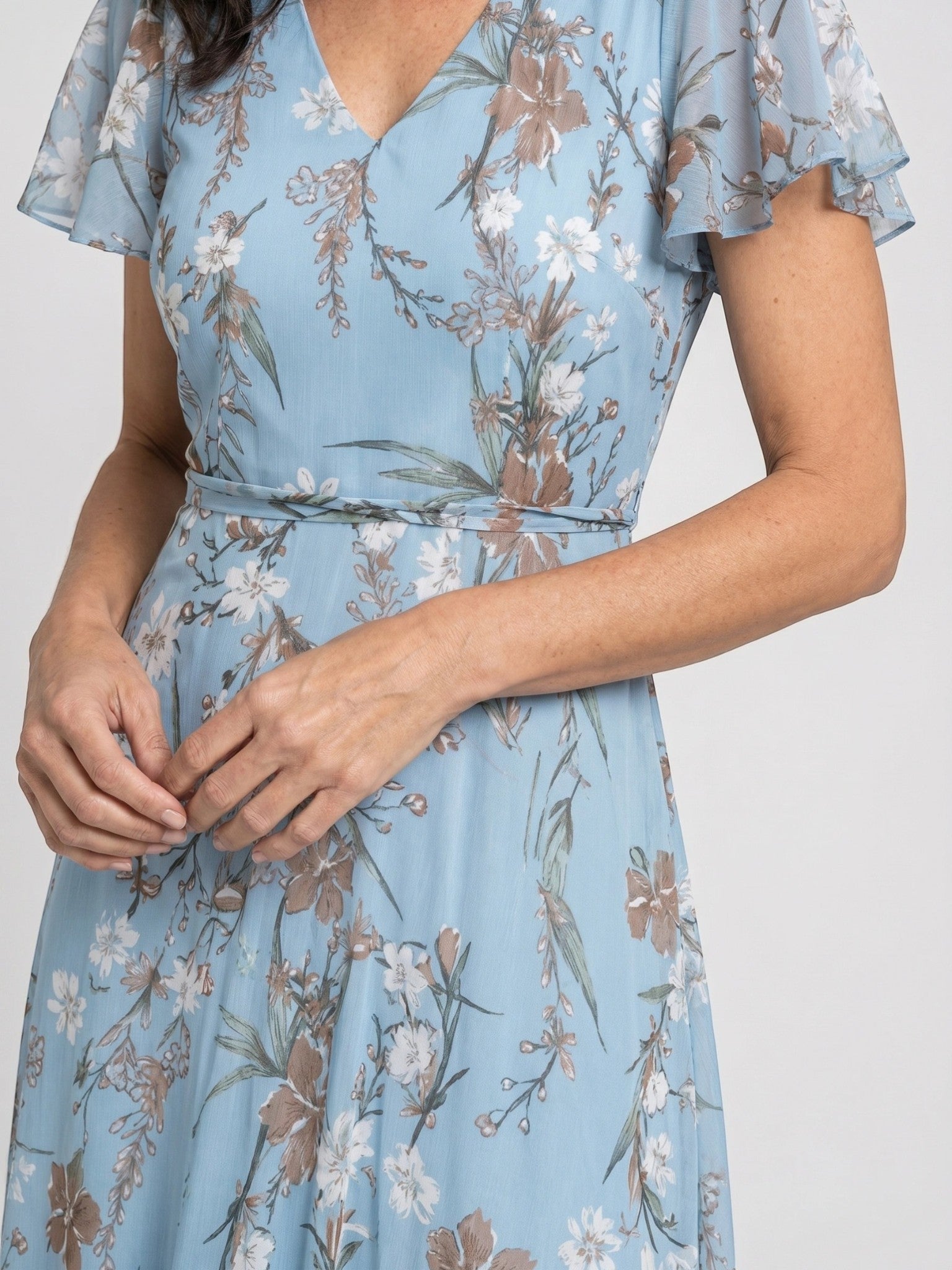 Women's Floral Print Maxi Dress | Lightweight Flowing Summer Style