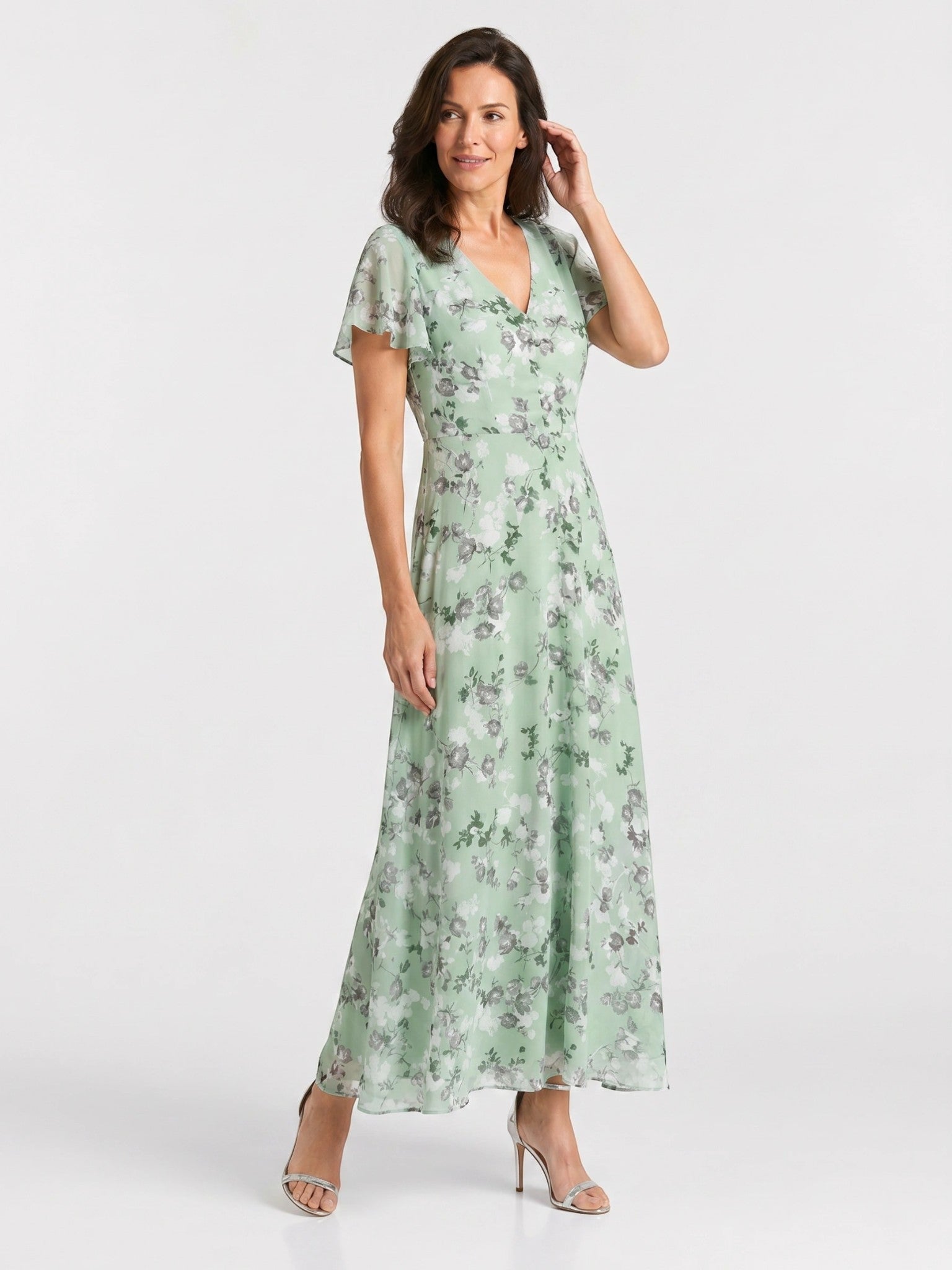 Women's Floral Print Maxi Dress | Lightweight Flowing Summer Style