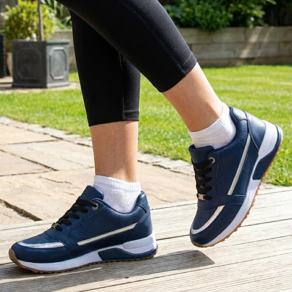 Womens High-Quality Fabric Casual Sports Shoes | Elegant Comfortable Everyday Footwear 2