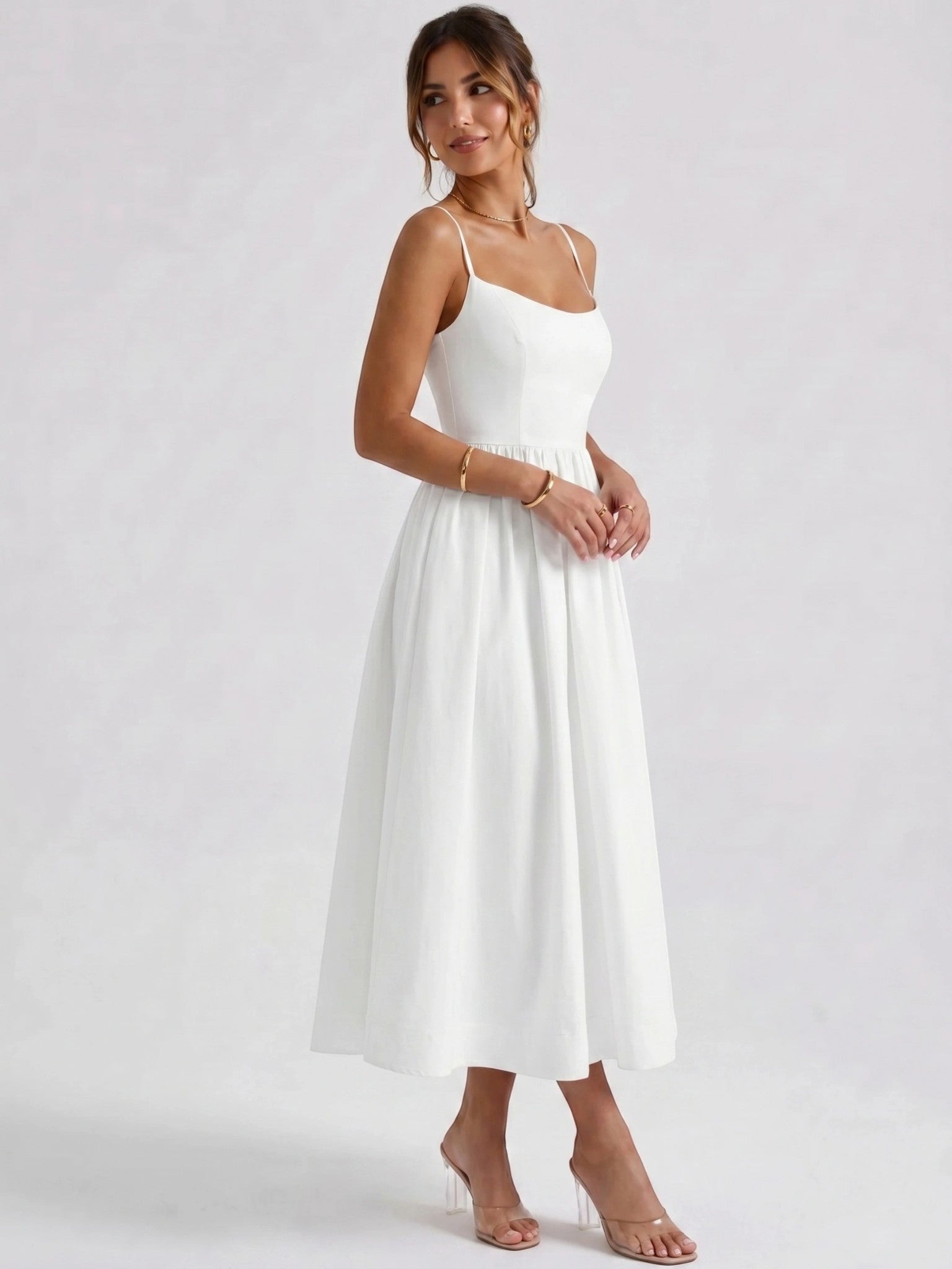 Women's Lightweight Cotton Maxi Dress | Breezy A-Line Summer Style