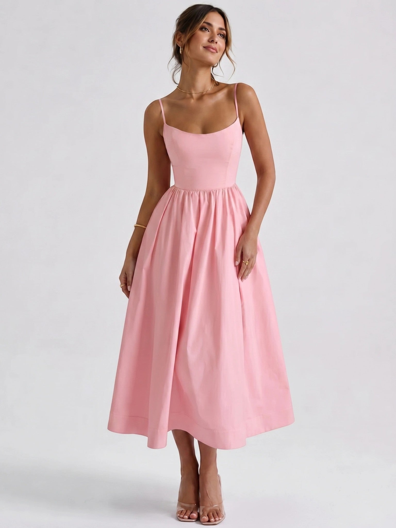 Women's Lightweight Cotton Maxi Dress | Breezy A-Line Summer Style