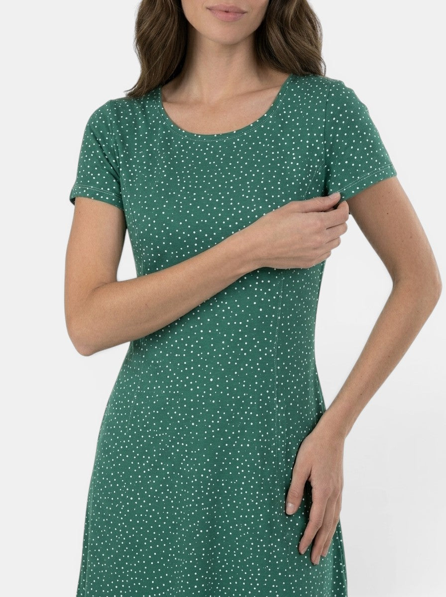 Women's Lightweight Cotton Summer Dress | Elegant Boho Chic Flowy Style