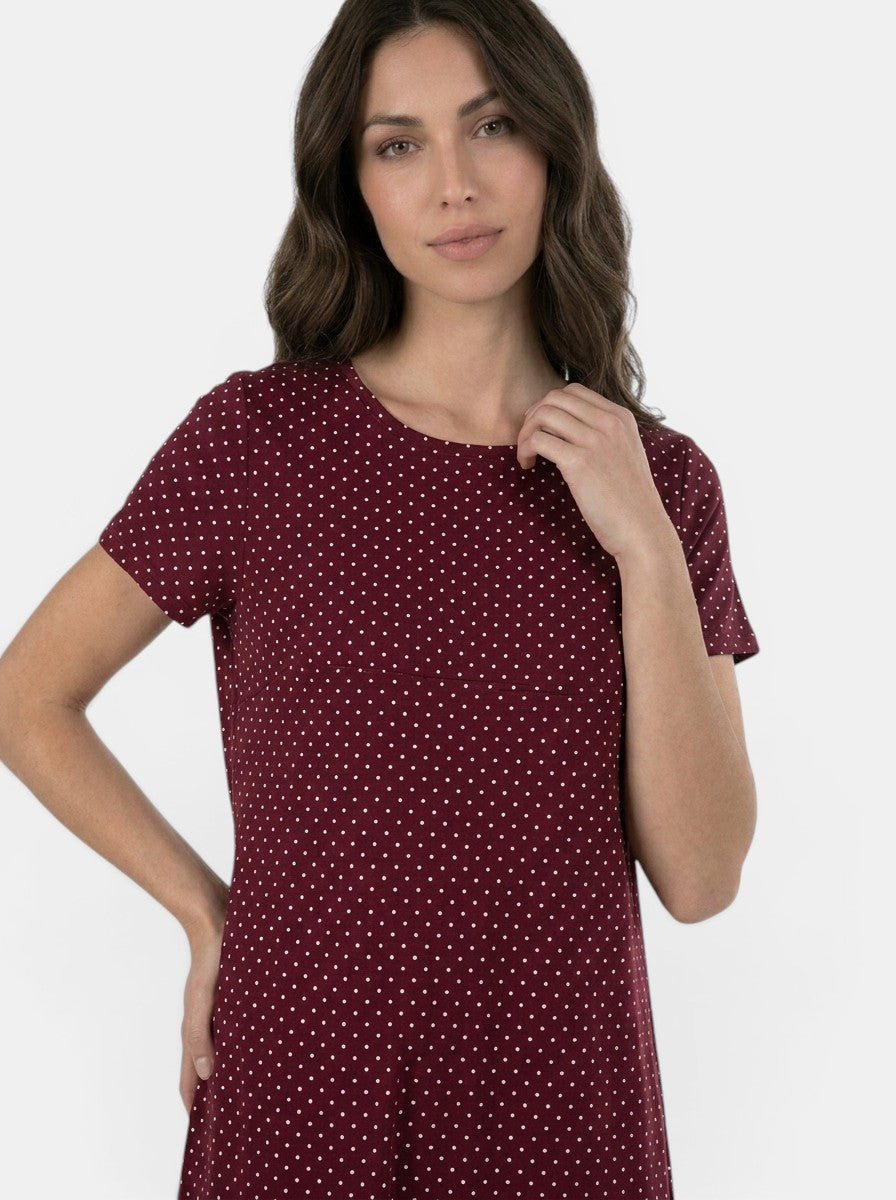 Women's Lightweight Cotton Summer Dress | Elegant Boho Chic Flowy Style