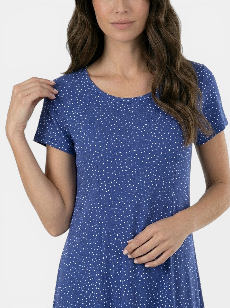 Women's Lightweight Cotton Summer Dress | Elegant Boho Chic Flowy Style